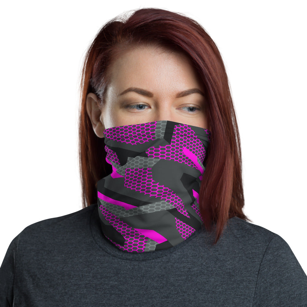 Off-Road Pink Motocross Multifunctional Headband Neck Gaiter