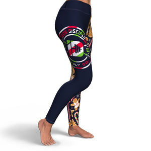 Women's Gingerbread Christmas Cookies Peppermint Candy Canes High-waisted Yoga Leggings Right