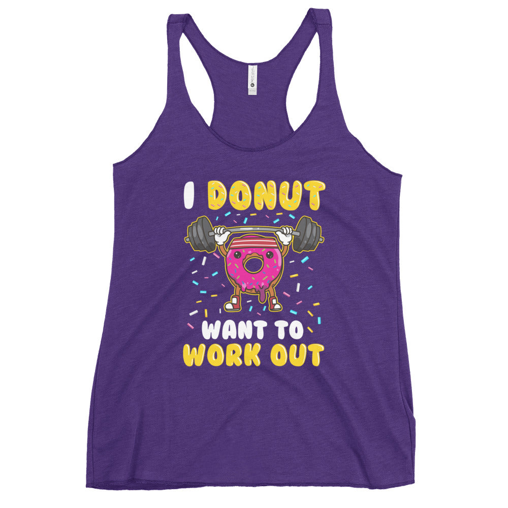 Donut Work Out Tank Top